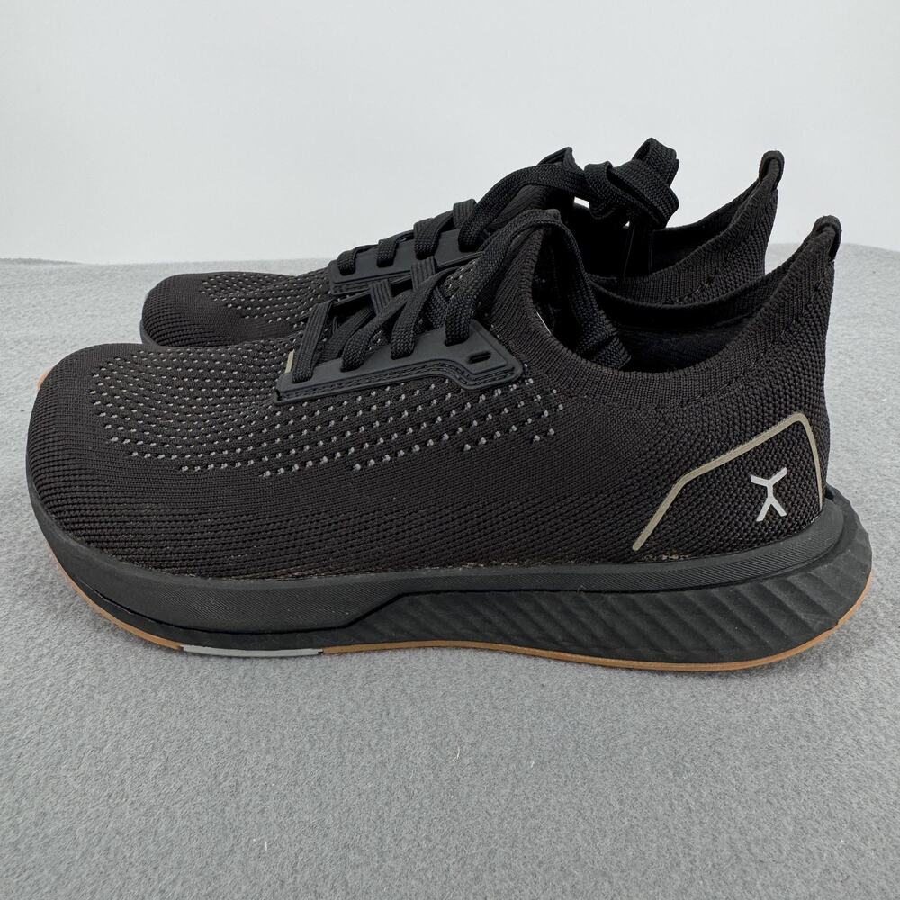 Flux Adapt h2o Runners Black Gum Waterproof Shoes Mens 5.5 Womens 7